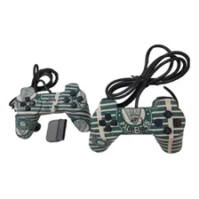 Par De Controles Compatível Com Ps1 Play One Tema Palmeiras