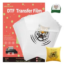 Pet Film Dtf A4 210 X 297 Mm Pacote 100 Folhas Mecolour