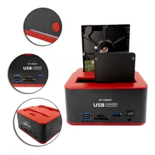 Leitor Hd Externo Dock Station Ssd Sata Usb 3.0 Pc Notebook