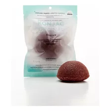 Esponja Natural Konjac Arcilla Roja Pieles Con Rosacea