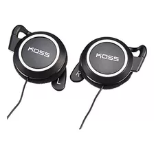 Koss Ksc21 Sportclip - Auriculares Con Clip, Color Negro