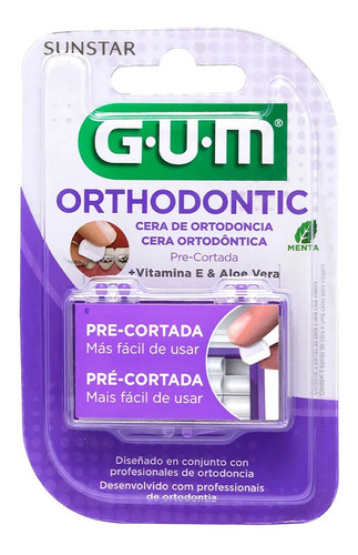 Cera Para Ortodoncia Gum Orthodontic Sabor Menta
