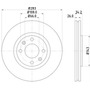 Disco Pagid Para Peugeot 307 Xr/xs/xt/sw 2003