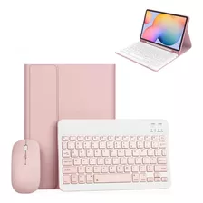 Funda +teclado Color Español Para iPad 5 Y 6 Gen 9.7 + Mouse