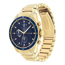 Reloj Tommy Hilfiger Caballero Color Dorado 1791834 - S007