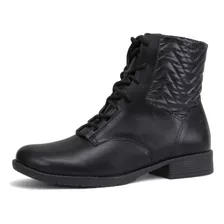 Bota Coturno Piccadilly Salto Baixo 653004 Feminina