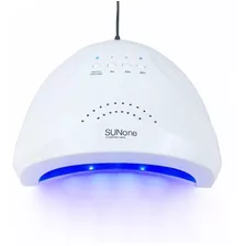 Lampara Cabina Uv Led 48w Uñas Semipermanente Gelificadas Color Blanco