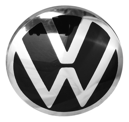 Emblema Parrilla Frontal Volkswagen Jetta 2023 Cromo Foto 2
