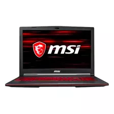 Laptop Gamer Msi Gl Series Gl63 (16 Gb Ram 512 Gb Ssd)