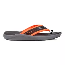 Ojotas Olympikus Lifestyle Hombre 921 Negro-naranja Cli 