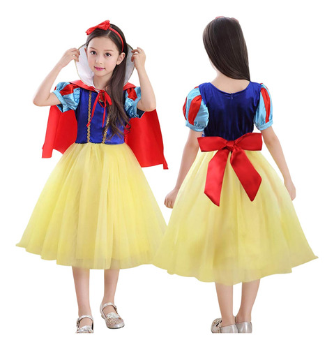 Vestidos De Princesa Blancanieves Para Fiesta Y Cosplay