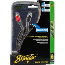 Cable Rca Stinger Si126 1.8 Metros Serie 1000 2 Ch Premium 