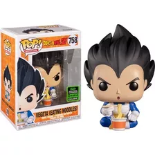 Funko Pop Vegeta Eating Noodles #758 Exclusivo