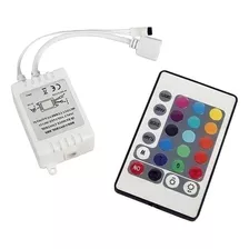 Controlador Rgb Tira De Led 24 Botones Control Remoto Color