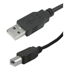 Cabo Para Impressora Usb A 2.0 Macho Para Usb B 2m