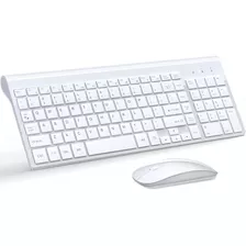 Set Teclado Y Mouse Inalambricos Usb Bluetooth