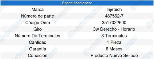 Sensor Acelerador Tps 900 4cil 2.3l 97-98 Injetech 8347618 Foto 2