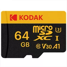 Cartão Memória Kodak 64gb Micro Sdxc Class 10 + Adaptador 