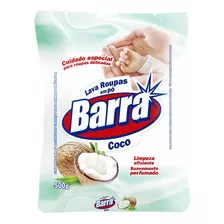 Sabão Lava Roupas Em Pó De Coco - Barra 500g