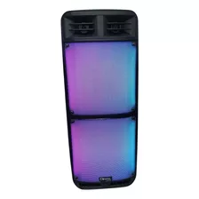 Parlante Bluetooth Dinax Torre 1200w Luces -tws + Cargador