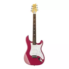 Guitarra Elétrica Prs Guitars Se Silver Sky John Mayer Solidbody De Choupo Dragon Fruit Com Diapasão De Pau-rosa