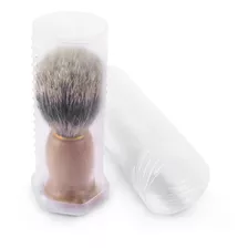 Porta Pincéis Qshave P/ Barbear Barba Pincel Case Higiênica 