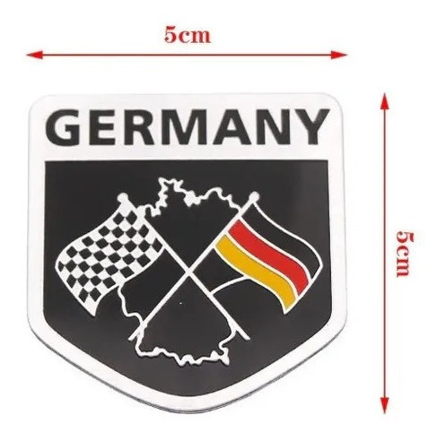 Emblema Alemania Nurburgring P/ Mercedes Bmw Vw Audi Racing Foto 6