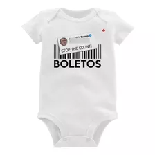 Body Bebê Stop The Count Boletos