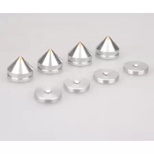Spikes Para Caixas Acústicas De Alumínio Conjunto De 4 Peças