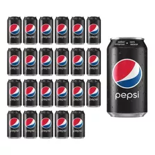 Gaseosa Pepsi Black X 354cc. Pack 24 Latas Original Quirino