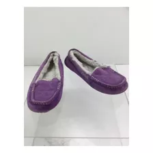 Pantuflas Ugg Moradas Modelo Ansley