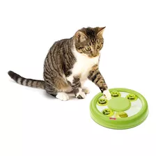 Juego Alimentador Interactivo Para Gatos Con Escondites