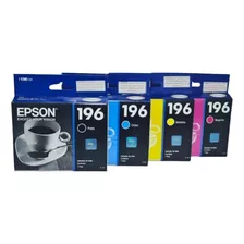 Kit 4 Cartuchos Color Originais 196 Xp204 Xp214 Xp401 Xp411