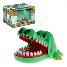 Jogo Crocodilo Morde Dedo Brinquedo Infantil De Mesa Jacaré