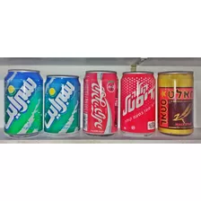 Lote Latas Arabes E De Israel Coca Sprite Vazias