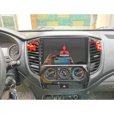 Radio Android Mitsubishi L200 + Cámara Reversa + Adaptadores