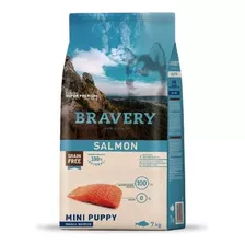 Bravery Salmon Perro Puppy Raza Mini Saco 2 Kg