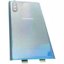 Tampa Traseira Para Galaxy Note 10 N970 Aura Glow Com Lente