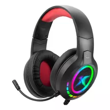 Auriculares Gamer Rgb Xtrike Me Microfono Vincha Ergonomico®