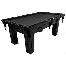 Mesa De Bilhar Sinuca Snooker 2,25x1,25 Pedra Ardosia Preto 