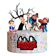 Topo De Bolo Topper De Bolo Aniversario Stranger Things