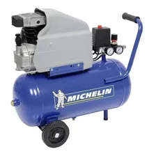 Compresor De Aire Eléctrico Portátil Michelin Mb24 Monofásico 24l 2hp 230v Azul