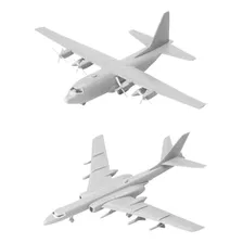 2x 1/144 Escala Jet Modelo Bombardero H 6k 4d Para