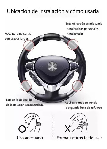 Perillas De Volantes Para Automotores Asistencia De Rodamie  Foto 5