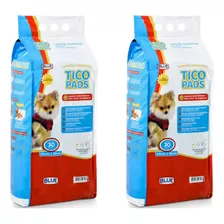 Kit Com 2 Tapete Higiênico Para Cães Tico Pads 30 Unidades