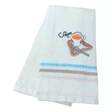 Paños De Cocina Estampados De Tazas *pack De 2