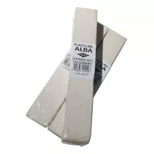 Plastilina Alba Blanca Profesional X 1 Kg 