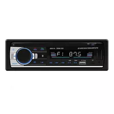 Radio Bluetooth Auto Mp3 Usb Sd Aux Fm 1 Din Estereo 