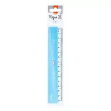 Régua Plástica Estampada 15cm Material Escolar - Brw