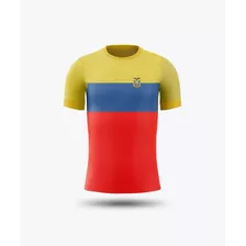 Camiseta Seleção Equador Países Copa Do Mundo Futebol Time